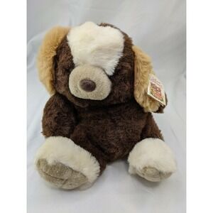 Dandee International Brown Dog Plush 11 Inch Multicolor Stuffed Animal Toy